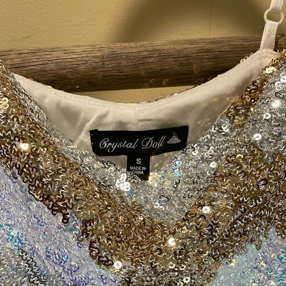 Sequin slip dress - Picture 3 of 7